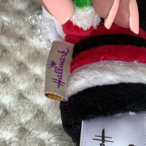 Hallmark itty bittys Plush Santa Mickey Mouse Stuffed Animal Toy - Picture 8 of 13